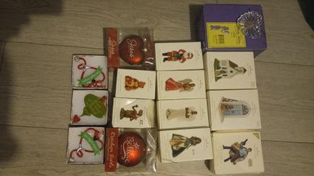collectable keepsake christmas tree ornaments