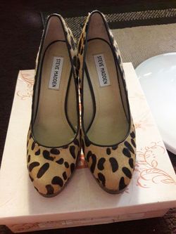 Cheetah high heels