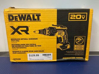 DEWALT DCF630B 20V MAX LITHIUM-ION CORDLESS BRUSHLESS SCREW GUN (TOOL ONLY)