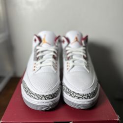 Air Jordan 3 Cardinal Red 