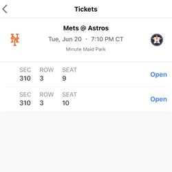 Astros Tickets 