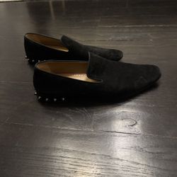 Christian Louboutin Marquees Black Velvet Loafer Men’s Size 43/ US 10 with box