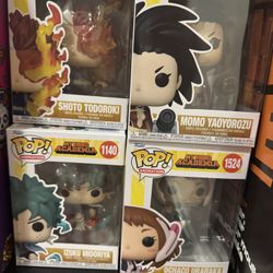 My Hero Academia Funko Pops 