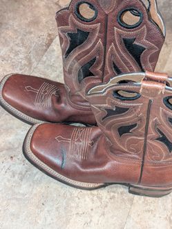 Genuine leather boots. Made In Mexico Sz 8 8.5