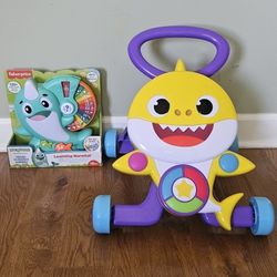 Pinkfong Baby Shark Melody Walker And Fisher Price Learning  Toy