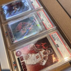 NBA Cards Lot (PSA + Prizm + Stars) – $200  