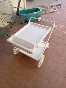 Plastic Party Serving Cart