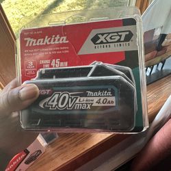 Makita 40V 4.0 Brand New In Box Sealed
