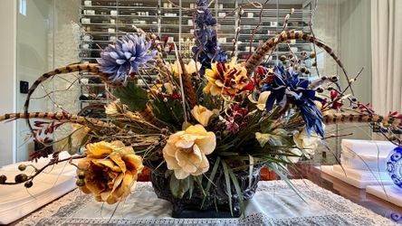Silk Flower Center Piece