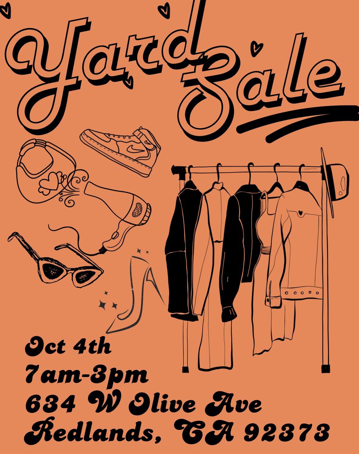 YARD SALE! 10/4 📍REDLANDS