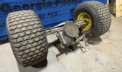John Deere 5 Speed Mower Transmission/Transaxle With Wheels and Tires