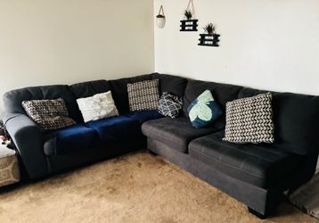 Beautiful Sectional couches with chaise AShley Furniture