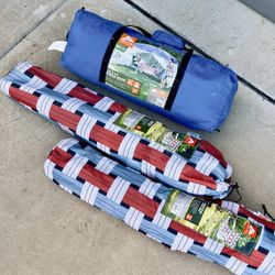 Ozark Trail Outdoor Set – Screen House + 2 Cooler Chairs (Brand New)