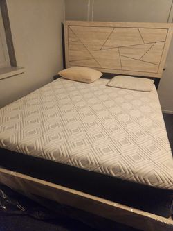 Queen bed frame set
