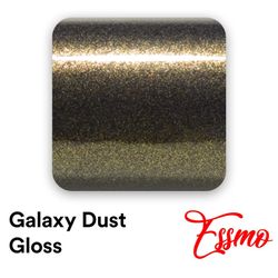 *ESSMO BLACK GOLD GALAXY SPACE DUST VINYL WRAP
