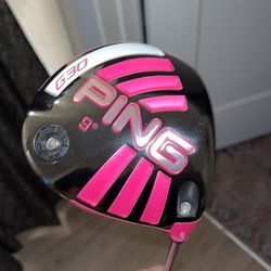 Ping Bubba Watson G30 Driver Pink 9degree Stiff Bimatrix