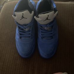Jordan Retro 5 Suede Blues