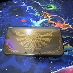 Mint Condition Modded New Nintendo 3DS XL Hyrule Edition Rare Double IPS Screens