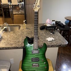 Pyle 38” Electric full size guitar with gig bag and strap