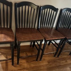 6 counter height dining table chairs.