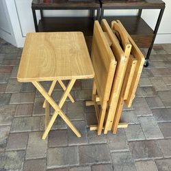 Tables Portable 4 Of Them $50.00