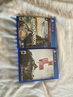 Playstation Four Video Games $10 Each