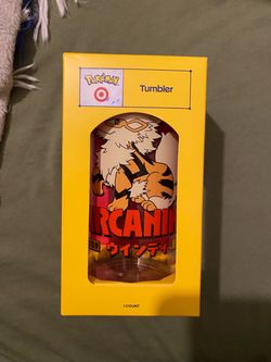 Pokemon arcanine tumbler