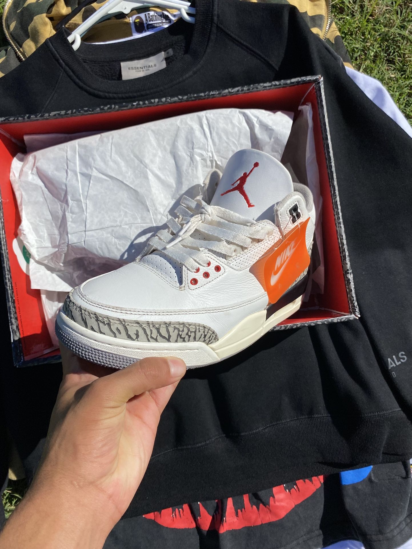 Jordan 3 White Cement Reimagined