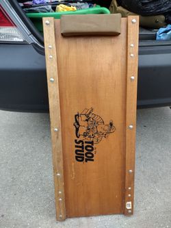 Mechanic's Creeper - Tool Stud- vintage