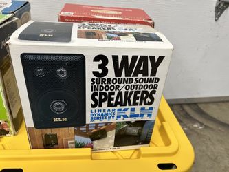 Indoor Outdoor Speakers