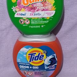Gain Flings & Tide Power Pods 