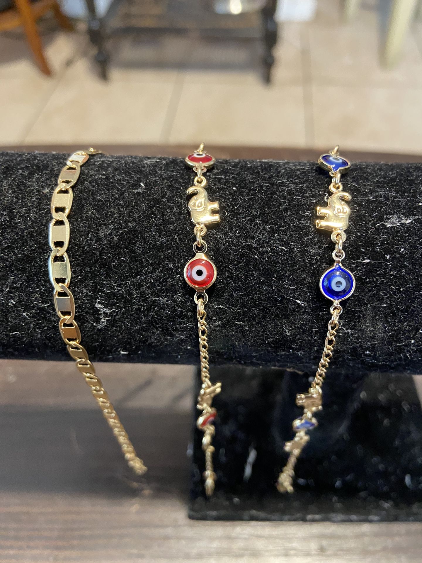 Women Brazillian Gold Filled Anklet 18k