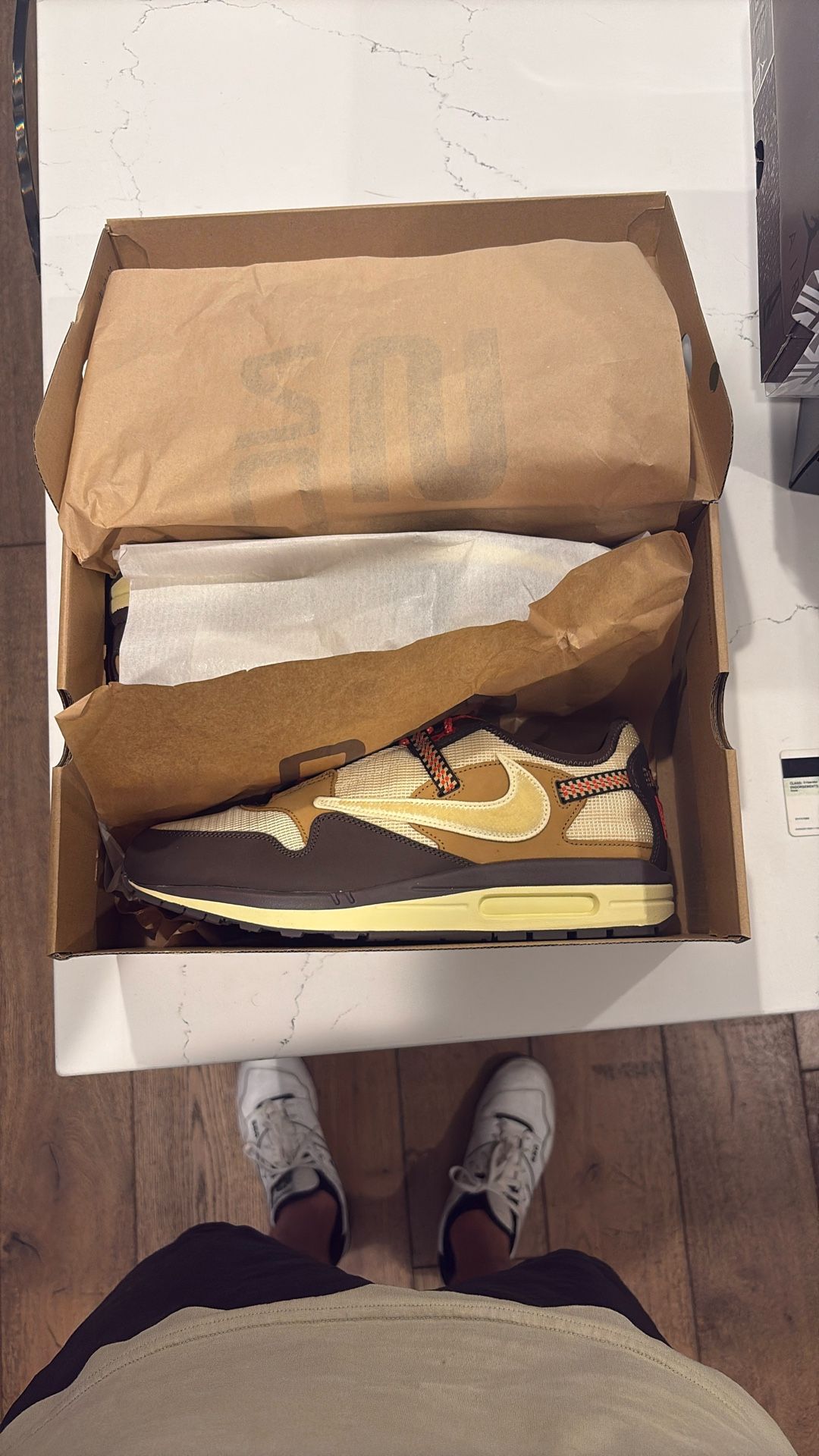 Jordan Air max 1 Baroque Brown 12.5