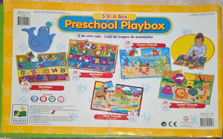 Preschool Playbox Puzzles