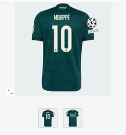 Real Madrid Mbappé #10 Soccer Jersey