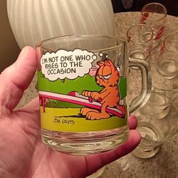 Garfield, Holly Hobby, Strawberry Shortcake Glasses 