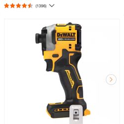DEWALT ATOMIC 20V MAX Cordless Brushless Compact 1/4 in. Impact Driver (Tool Only)