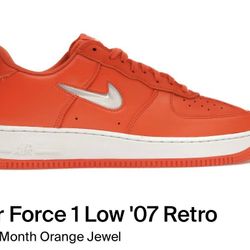 Nike Air Force 1 Low ‘07 Orange Jewel
