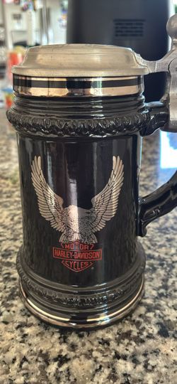 Harley Davidson Beer Stein with Eagle