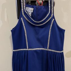 Beautiful Girl Blue Dress