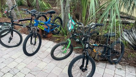Bikes  $50.00/$30.00 CASH. TEXT FOR PRICES.