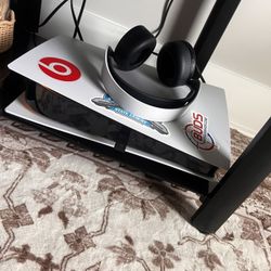 PlayStation With Headphones 