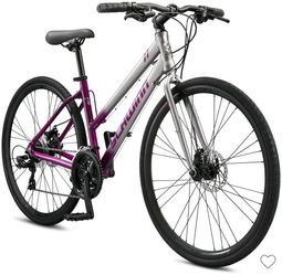 Schwinn Women's Circuit 700c/28" Hybrid Bike - Gray/Purple