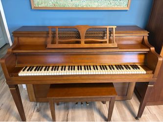 [FREE] Ivers & Pond Upright Piano + Matching Bench (Must Pick Up & Move)