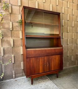Mid Century Modern China Cabinet