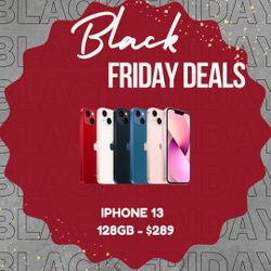 iPhone 13 128GB Unlocked Available On Black Friday Sale 🎊😱