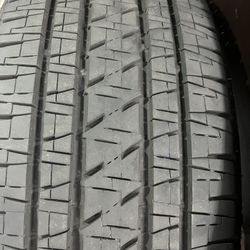 255/55/20. One Used Bridgestone Tire