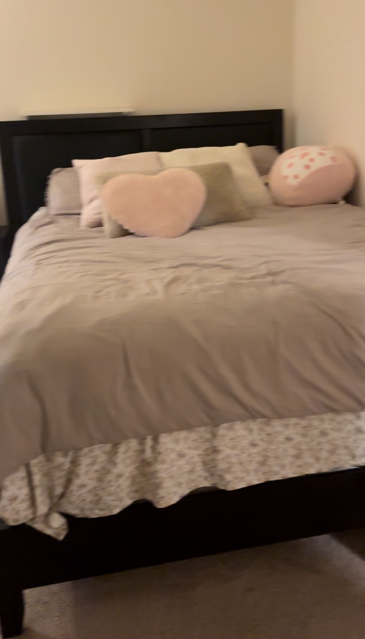 Queen Bed & Bed Frame