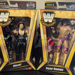 WWE Elite Legends Diesel/Razor Ramon New