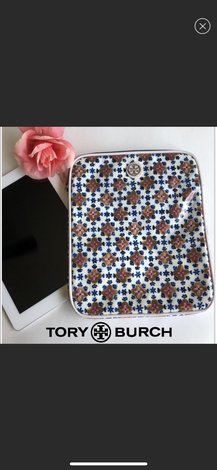 Tory Burch Printed iPad / Tablet Sleeve